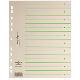 Artikelbild 1 für PAGNA Trennblätter Easy Rip DIN A4 1-0 chamois/grün, 225 g/qm, 100 St., Artikelnummer 315871