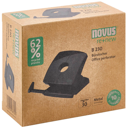 Artikelbild 6 für novus Locher B230 RE+NEW schwarz, 1 St., Artikelnummer 931048