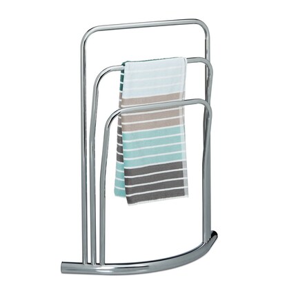 Artikelbild für relaxdays Handtuchständer CURVY silber, 1 St., Artikelnummer 400194