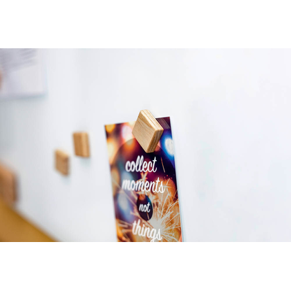 Artikelbild 3 für SIGEL Magnete braun, Holz 3,3 x 3,3 x 0,9 cm, 4 St., Artikelnummer 636462