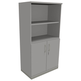 Artikelbild 1 für fm Regalschrank Sidney, 4260267328897 lichtgrau 80,0 x 44,2 x 151,7 cm, 1 St., Artikelnummer 510083