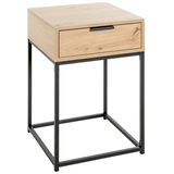 Artikelbild 1 für HAKU Möbel Konsole Nachttisch rechteckig Spanplatte schwarz 40,0 x 40,0 x 60,0 cm, 1 St., Artikelnummer 340558