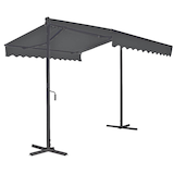 Artikelbild 1 für Garden Pleasure Standmarkise grau 300,0 x 300,0 cm, Artikelnummer 544591