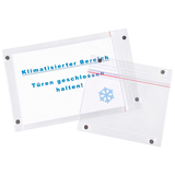 Artikelbild 1 für EICHNER Dokumententaschen DIN A5 quer transparent glatt, 10 St., Artikelnummer 703627