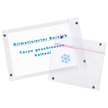 Artikelbild für EICHNER Dokumententaschen DIN A4 quer transparent glatt, 10 St., Artikelnummer 703308