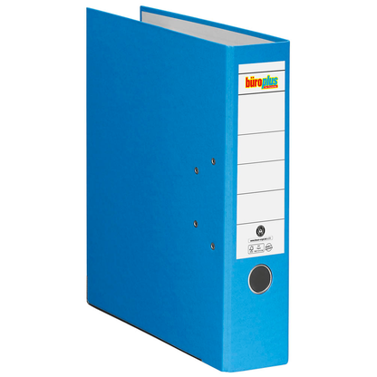 Artikelbild 2 für büroplus Ordner blau Karton 8,0 cm DIN A4, 1 St., Artikelnummer 154583