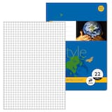 Artikelbild 1 für Staufen® Schulheft Style Lineatur 22 kariert DIN A4 ohne Rand, 16 Blatt, 1 St., Artikelnummer 134945