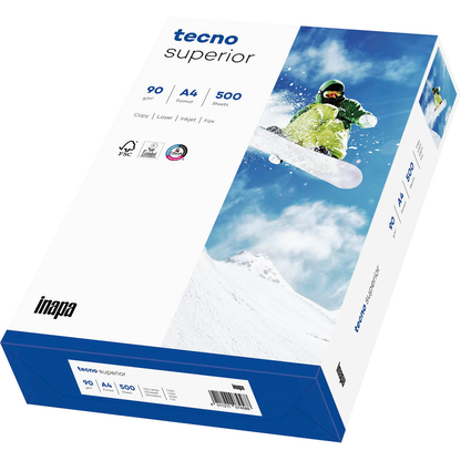 Artikelbild 2 für tecno Kopierpapier superior DIN A4 90 g/qm 500 Blatt, Artikelnummer 779914