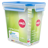 Artikelbild 1 für emsa Frischhaltedose CLIP & CLOSE 16,3 cm hoch transparent 1,5 l, 1 St., Artikelnummer 669897