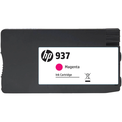 Artikelbild 9 für HP 937(6C400NE) schwarz, cyan, magenta, gelb Druckerpatronen, 4er-Set, Artikelnummer 204527