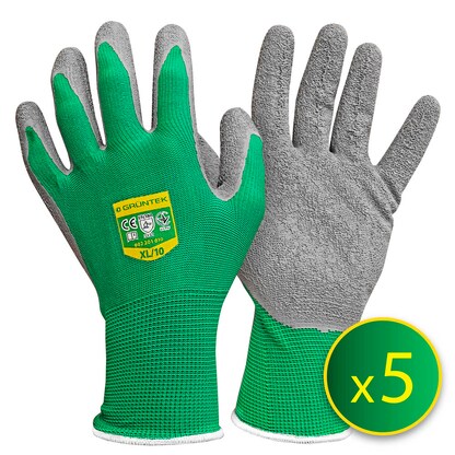 Artikelbild 8 für GRÜNTEK® unisex Gartenhandschuhe grün Größe 10, 5 Paar, Artikelnummer 316867