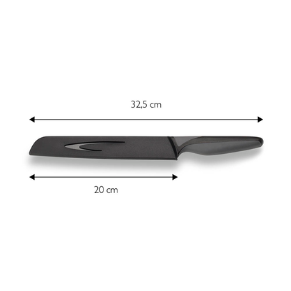 Artikelbild 4 für Echtwerk Brotmesser Black Steel schwarz, Klinge: 20,0 cm, 1 St., Artikelnummer 649719