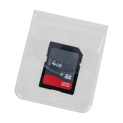 Artikelbild für EICHNER 1er Speicherkarten-Hüllen transparent, 400 St., Artikelnummer 701536