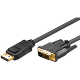 Artikelbild 1 für goobay Displayport/DVI-D Kabel 2,0 m schwarz, 1 St., Artikelnummer 216366