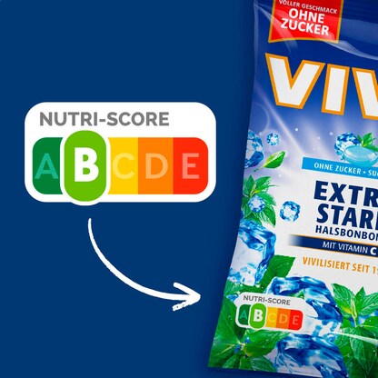 Artikelbild 2 für VIVIL® Extra Stark ohne Zucker Bonbons 33 St./ 120,0 g, Artikelnummer 149629