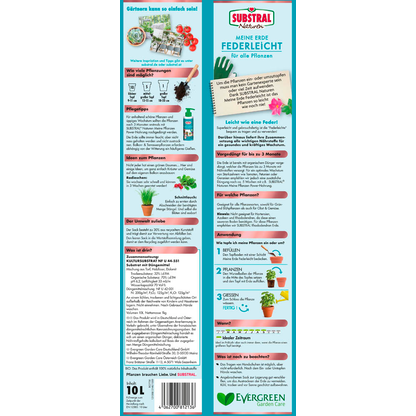 Artikelbild 2 für SUBSTRAL® Naturen® Meine Erde Federleicht Universalerde 10,0 l, Artikelnummer 368729