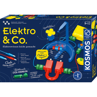 Artikelbild 2 für KOSMOS Experimentierkasten Elektro & Co. mehrfarbig, Artikelnummer 461034