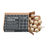 Artikelbild 1 für SIGEL Pinnnadeln braun, 25 St., Artikelnummer 636474