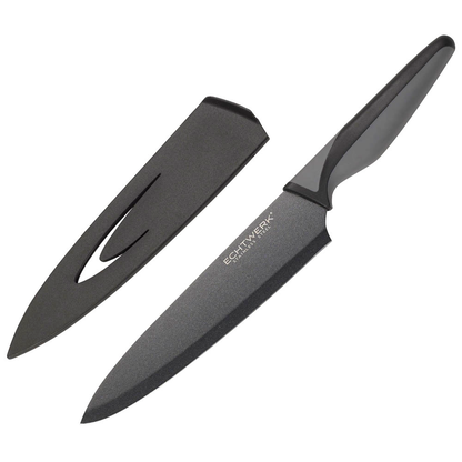 Artikelbild 3 für Echtwerk Kochmesser Black Steel schwarz, Klinge: 20,0 cm, 1 St., Artikelnummer 649737