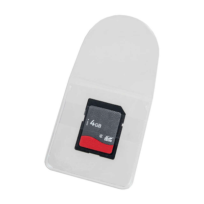 Artikelbild 3 für EICHNER 1er Speicherkarten-Hüllen transparent, 400 St., Artikelnummer 701536