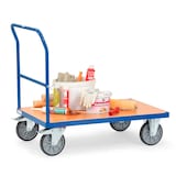Artikelbild 1 für fetra Transportwagen 2503 blau 80,9 x 132,5 x 99,0 cm bis 600,0 kg, Artikelnummer 746598
