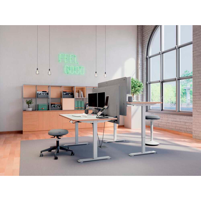 Artikelbild 5 für LEITZ Tischtrennwand 61230085, hellgrau 80,0 x 70,0 cm, 1 St., Artikelnummer 805228