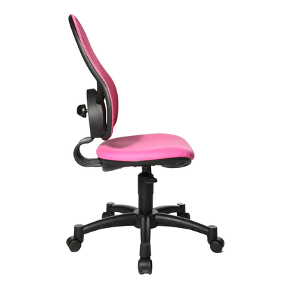Artikelbild 4 für Topstar Kinderdrehstuhl Open Art® Junior, 71430S04 Stoff rosa, Gestell schwarz, Artikelnummer 166215