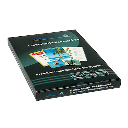Artikelbild 2 für AKTION: LMG Laminierfolien glänzend für A4 125 micron, 100 St., Artikelnummer 257204