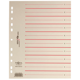 Artikelbild 1 für PAGNA Trennblätter Easy Rip DIN A4 1-0 chamois/rot, 225 g/qm, 100 St., Artikelnummer 315890