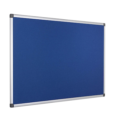 Artikelbild 2 für Bi-Office Pinnwand MAYA 60,0 x 45,0 cm Textil blau, Artikelnummer 611172