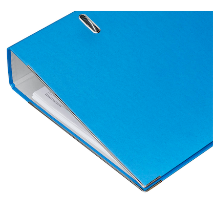 Artikelbild 5 für büroplus Ordner blau Karton 8,0 cm DIN A4, 1 St., Artikelnummer 154583