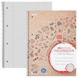 Artikelbild 1 für herlitz Collegeblock Recycling kariert DIN A4 Innenrand, 1 St., Artikelnummer 792859