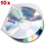 Artikelbild 1 für VELOFLEX 1er CD-/DVD-Hüllen VELOBOX transparent, 10 St., Artikelnummer 166468