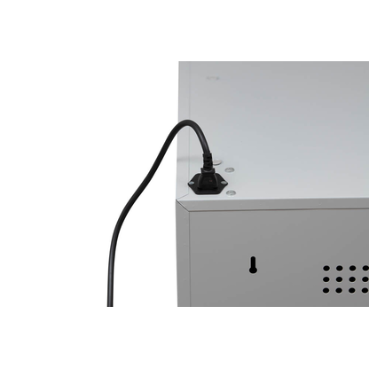 Artikelbild 5 für Gürkan Schließfachschrank verkehrsweiß 111524, 10 Schließfächer 50,0 x 50,0 x 180,0 cm, Artikelnummer 564916