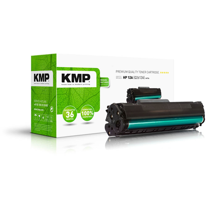Artikelbild für KMP H-T14 schwarz Toner kompatibel zu HP 12A; Canon 703(Q2612A; 7616A005), Artikelnummer 161091