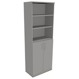 Artikelbild 1 für fm Regalschrank Sidney, 4260267328910 lichtgrau 80,0 x 44,2 x 222,1 cm, 1 St., Artikelnummer 510093