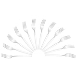 Artikelbild 1 für solex® Kuchengabeln Skai silber, 12 St., Artikelnummer 986880