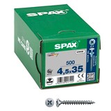 Artikelbild 1 für SPAX® Universalschrauben Z2 Senkkopf WIROX 0271010450355 4,5 mm x 35 mm, 500 St., Artikelnummer 394797