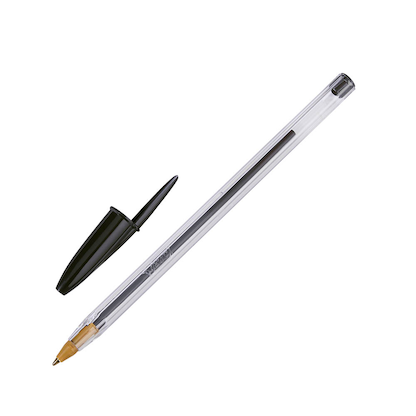 Artikelbild 9 für BIC Kugelschreiber Cristal transparent, Schreibfarbe: schwarz, 50 St., Artikelnummer 831495