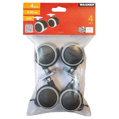 Artikelbild 4 für WAGNER® design yourself Rollen für Schränke und Regale RO 1728, 4 St., Artikelnummer 418578