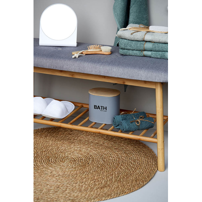 Artikelbild 9 für WENKO Schuhbank Bahari 62217100 braun, grau Holz 90,0 cm, Artikelnummer 530877