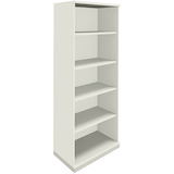 Artikelbild 1 für fm Aktenregal Sidney weiß 80,0 x 44,2 x 186,9 cm, 1 St., Artikelnummer 160303
