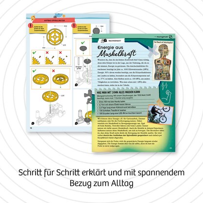 Artikelbild 7 für KOSMOS Experimentierkasten Mechanical Power mehrfarbig, Artikelnummer 820633