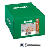 Artikelbild 1 für SPAX® Universalschrauben Z2 Rückwandkopf WIROX 0281010500202 5 mm x 20 mm, 2.000 St., Artikelnummer 394839