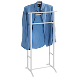 Artikelbild 1 für HAKU Möbel Herrendiener 55303 weiß Metall 48,0 x 107,0 cm, Artikelnummer 591448