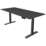 Artikelbild 1 für Kerkmann Move 1 stable elektrisch höhenverstellbarer Schreibtisch anthrazit rechteckig, T-Fuß-Gestell grau 180,0 x 80,0 cm, Artikelnummer 751158