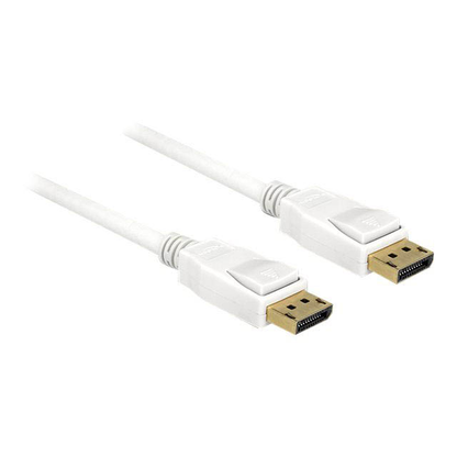 Artikelbild für DeLOCK DisplayPort Kabel 3,0 m weiß, 1 St., Artikelnummer 591045
