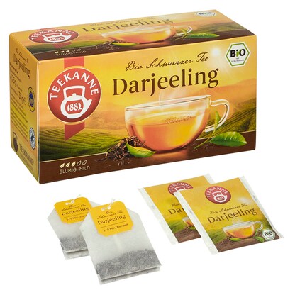 Artikelbild für TEEKANNE Bio Schwarzer Tee Darjeeling Bio-Tee 20 Portionen, Artikelnummer 778512