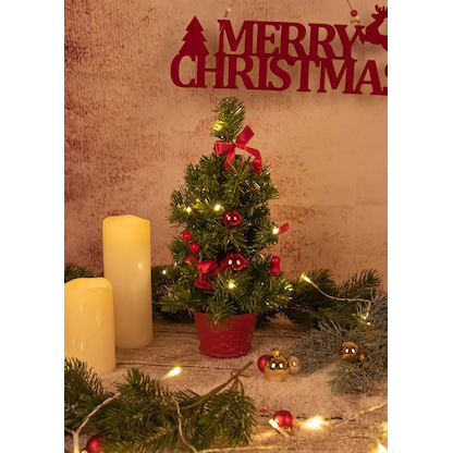 Artikelbild 5 für Idena Baum 10 LED Dekoleuchte rot, 1 St., Artikelnummer 105169