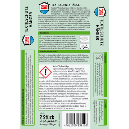 Artikelbild 2 für Nexa Lotte® Mottenschutz Textilschutz Hänger weiß, 2 St., Artikelnummer 641627